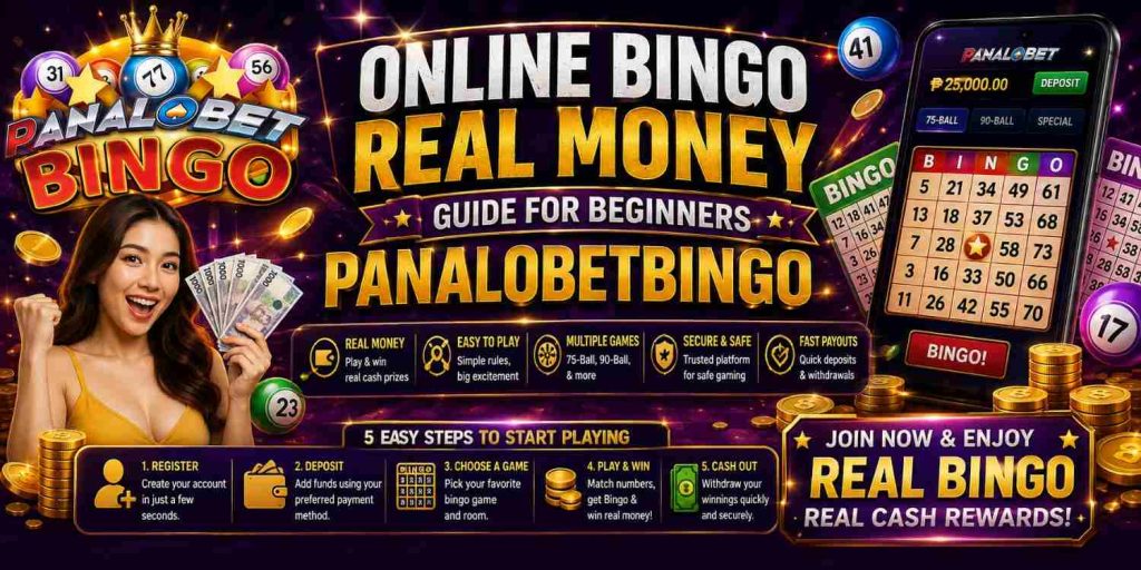 Online Bingo Real Money Guide for Beginners PanalobetBingo