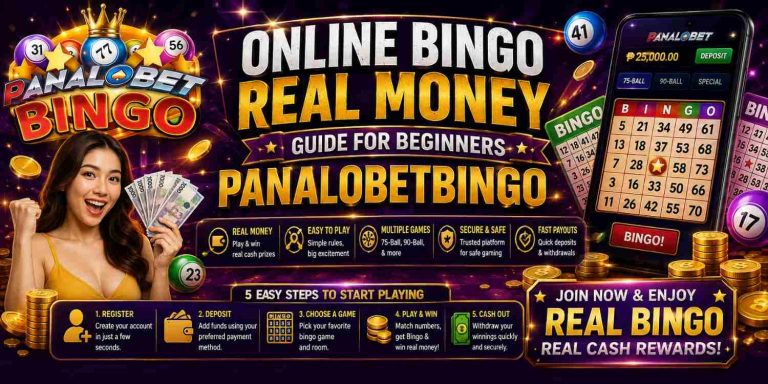 Online Bingo Real Money Guide for Beginners PanalobetBingo