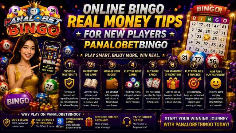 Online Bingo Real Money Tips for New Players PanalobetBingo