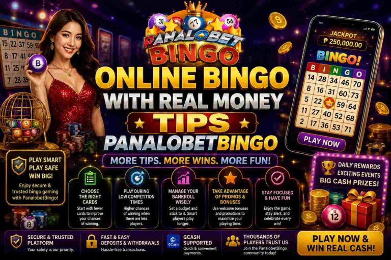 Online Bingo With Real Money Tips PanalobetBingo