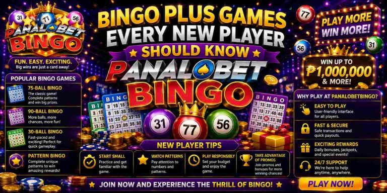 Bingo Plus Games Every New Player Should Know PanalobetBingo